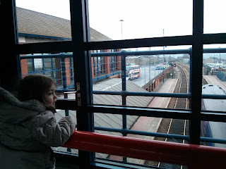 watching trains