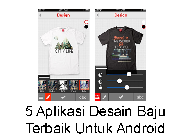 5 Aplikasi  Desain  Baju  Terbaik Untuk  Android 