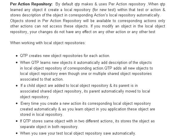 Can you switch between Per-Action and Shared Object Repository