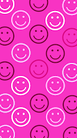 Preppy Wallpaper Smiley Face