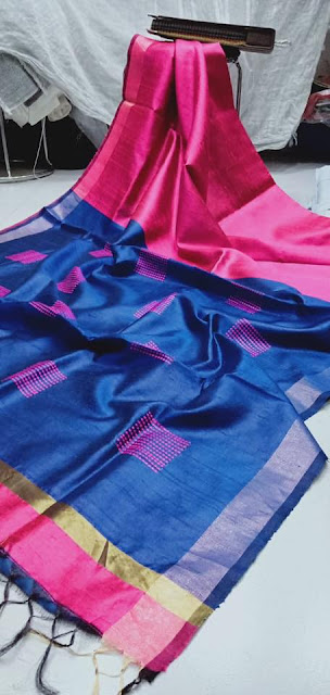 Tussar Dupion  Silk Sarees 