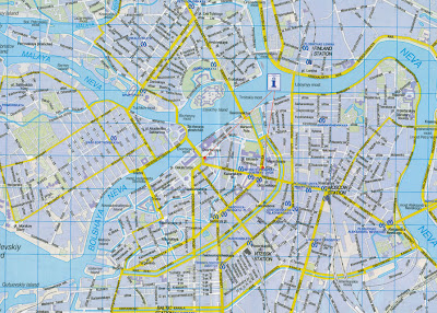 Moscow map