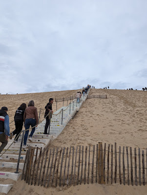 Steps at Dune du Pilat