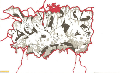 Wildstyle Graffiti, Graffiti Sketches