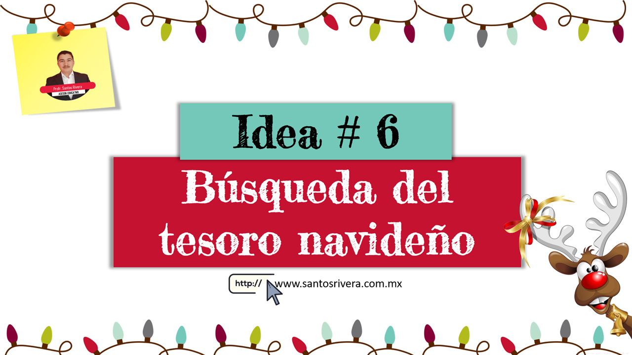 Búsqueda del tesoro navideño