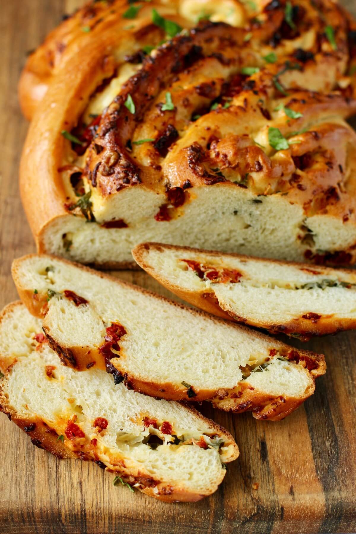 Pane bianco slices