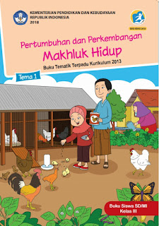  Kementerian Pendidikan dan Kebudayaan telah meluncurkan Buku K Download Buku K13 Revisi 2018 Kelas 3 SD/MI Semester 1