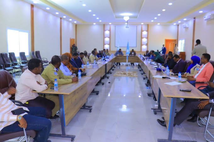 Conclusion of a consultative meeting on security in the capital of Galmudug state