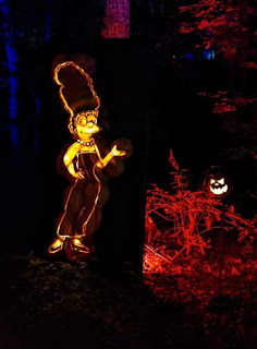 Rise Of The Jack O'Lanterns Marge Simpson Carving.