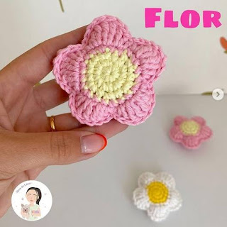 PATRON GRATIS FLOR AMIGURUMI 55347