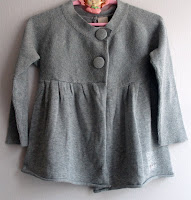 Click image for full view - Cotton Grey Cardigan