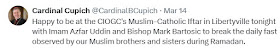 Cupich the Muslim