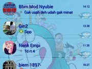 Download BBM MOD Doraemon Transparan v3.0.1.25 Terbaru