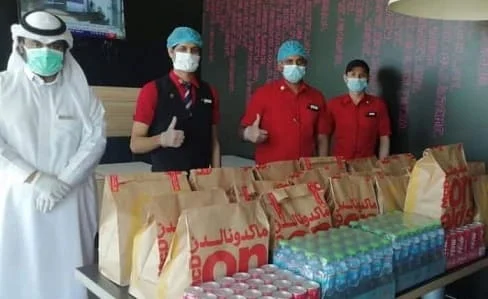 McDonald's Saudi Arabia Shares the Goodness with Healthcare & Security Heroes