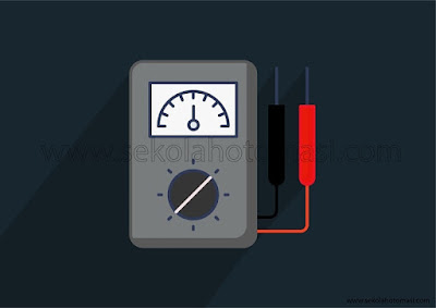 Bagian-Bagian Multimeter Analog dan Fungsinya