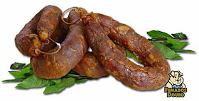 Chouriço הוא נקניק יבש