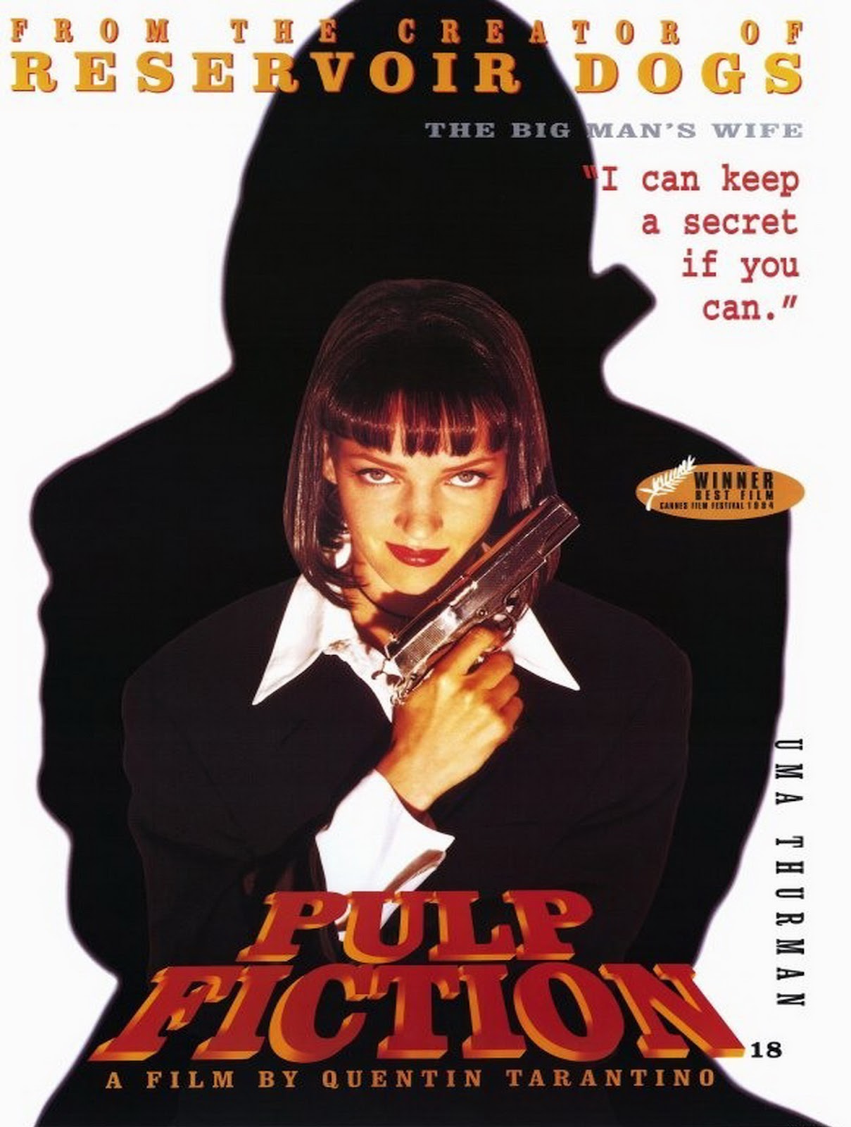 The Geeky Nerfherder Movie Poster  Art Pulp  Fiction  1994 