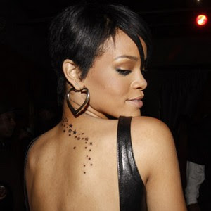 Rihanna Tattoos, Tattooing