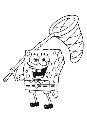 spongebob christmas coloring pages