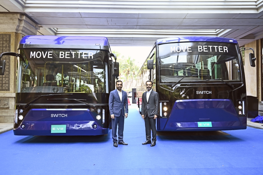 Switch India Launches Next Generation Electric Bus Platform — SWITCH EiV 12