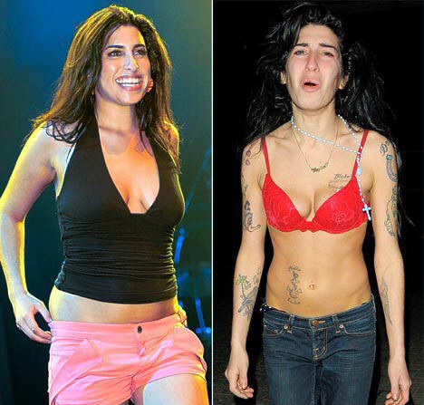 amy winehouse antes