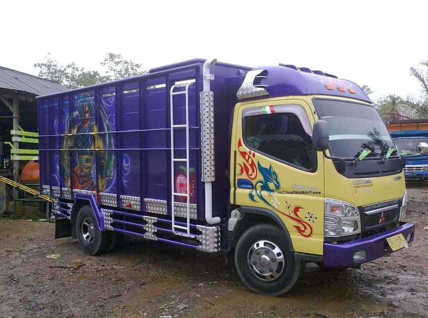 Gambar truk canter full modifikasi keren Info Mobil Truck