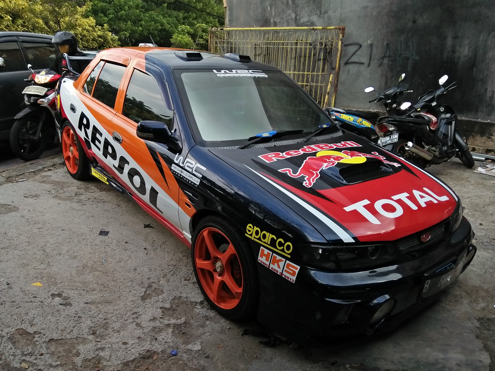 Cutting Sticker Mobil Timor Rally Modification 081212167666