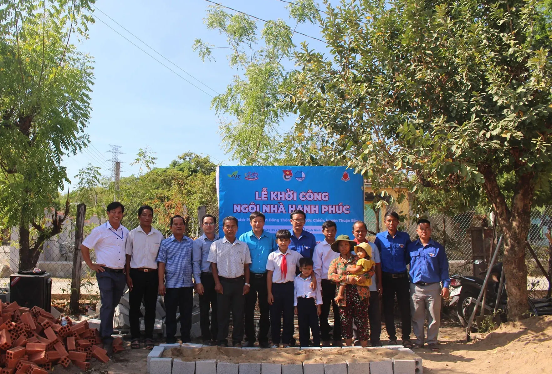 Thuận Bắc: Khởi công xây dựng nhà cho thiếu nhi có hoàn cảnh khó khăn