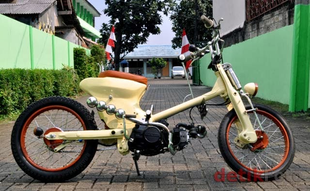 Honda C70 Modifikasi