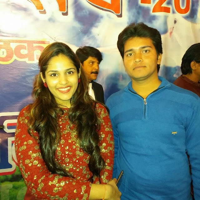 Auraiya mahotsav Me And Aishwarya Bhandari Bollywood playback Singer Bajirao mastani (Ankum Singh Chauhan)