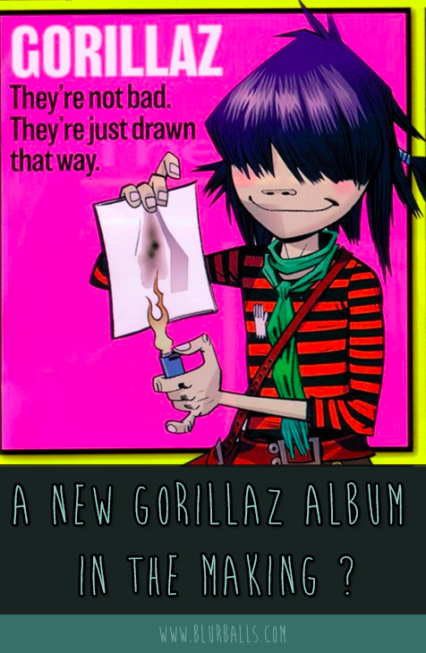 damon albarn gorillaz, jamie damon, jamie hewlett 2013, jamie hewlett damon albarn, monkey journey to the west 2013, new blur, new blur album 2013, new gorillaz 2013, new gorillaz album, new gorillaz song, 