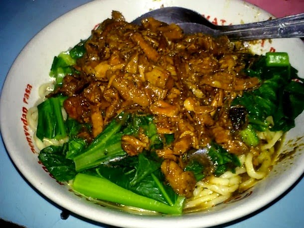 Mie Ayam Kuah Kental