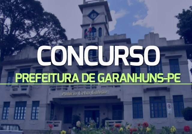 Hoje é o último dia para inscrições dos concursos públicos de Garanhuns