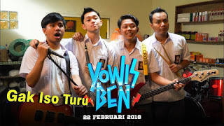 Download Mp3 Lagu Bayu Skak Feat. Joshua Suherman - Gak Iso Turu Ost. Film Yowis Ben 2018