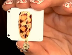 EASY Leopard Nail Art