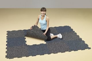 Interlocking Rubber Floor Tiles