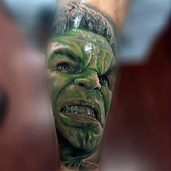 tatuagens do Incrível Hulk