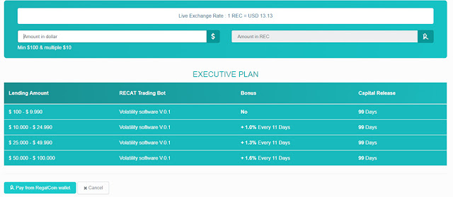 Mua, bán REC và đầu tư Regalcoin để ít rủi ro nhất