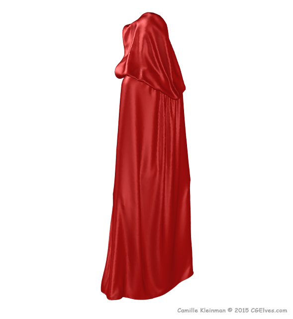 Marvelous Designer Cape from CGElves Marvelous Cloth Designer v5 Workshops