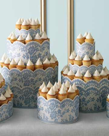 Martha Stewart White Cupcakes