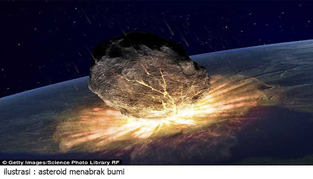 Asteroid Raksasa Berjarak 120.000 Mil Melintas Diatas Bumi 