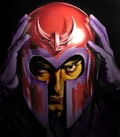 Magneto and his famous helmet.