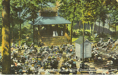 The Rustic Bandstand, Union Park, Dubuque, IA