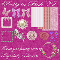 pretty in pink kit digital scrapbooking kits