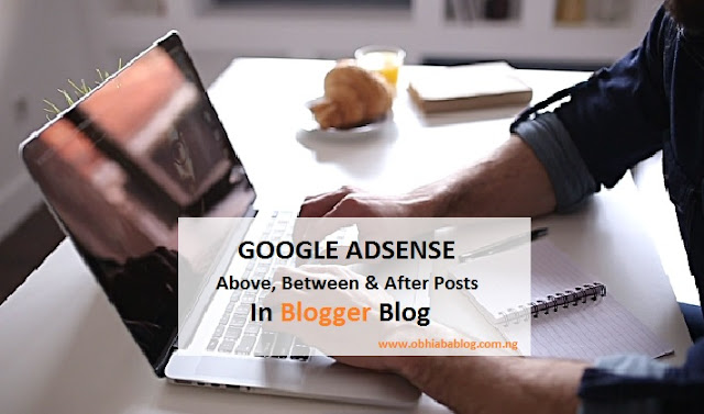 adsense to blogger blog
