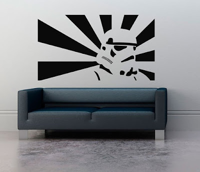 Decora la pared con vinilos Star Wars