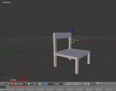 Cara Membuat Objek Kursi 3D pada Software Blender untuk Pemula