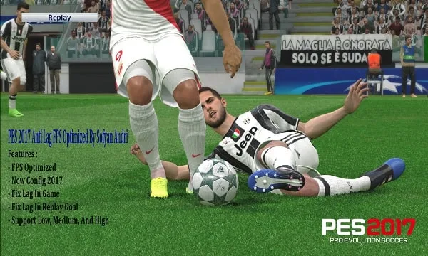 PES 2017 Anti Lag FPS Optimized By Sofyan Andri