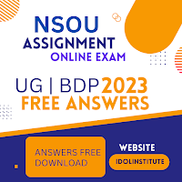 nsou assignment 2023 answer sheet