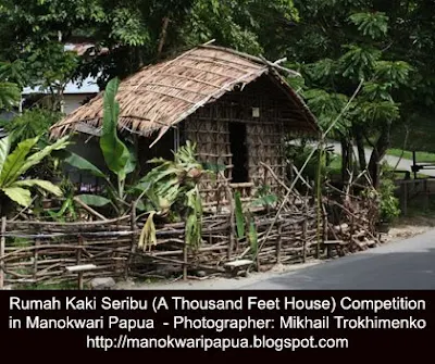 Rumah Kaki Seribu di Manokwari